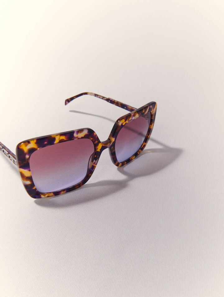 Gafas rectangulares de acetato