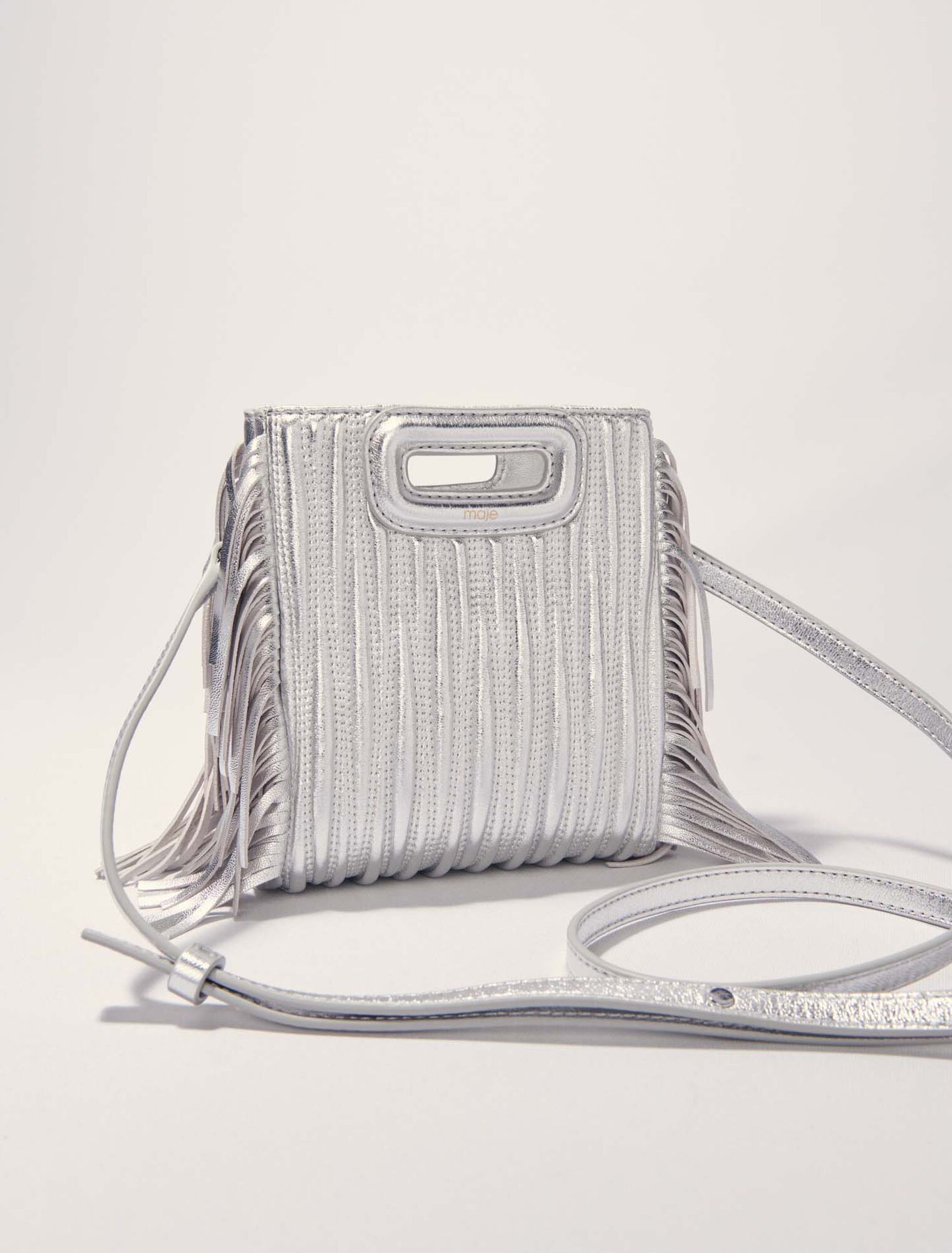 Bolso M mini de piel acolchada
