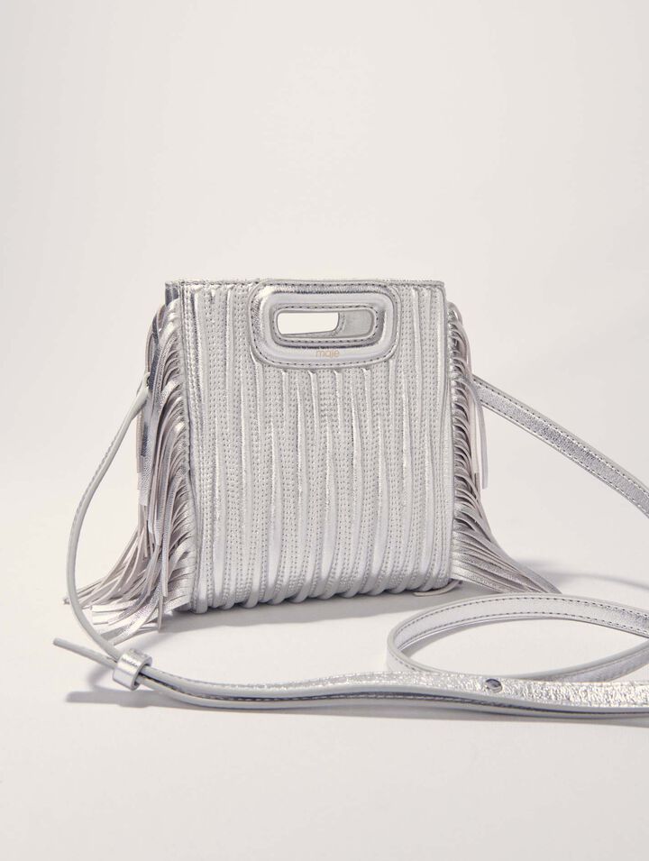 Bolso M mini de piel acolchada