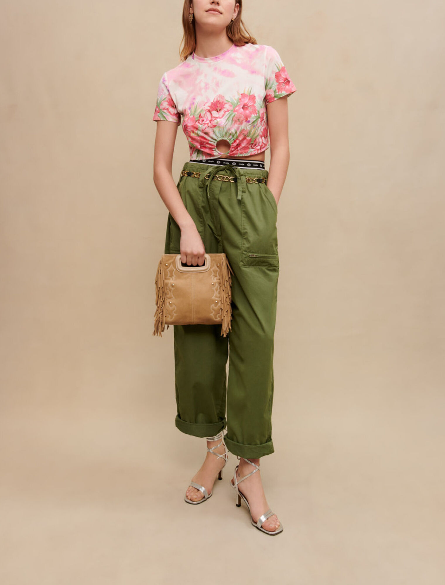 Camiseta floral