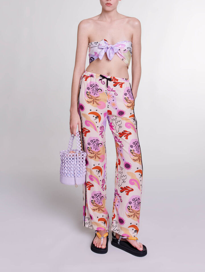 Pantalón de seda