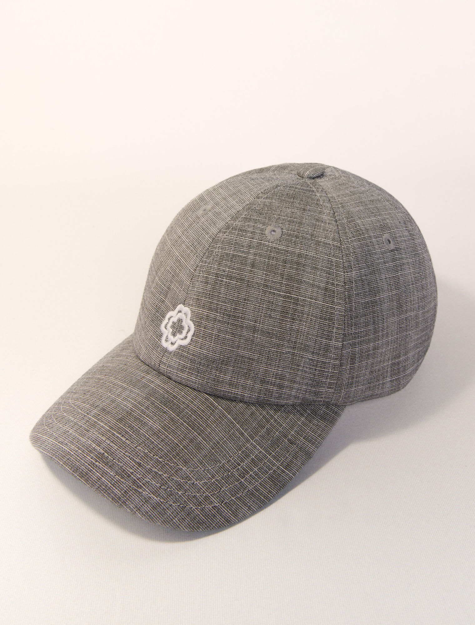 Gorra de algodón estampada