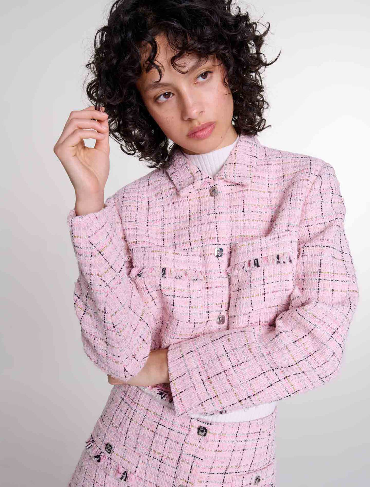 Chaqueta de tweed