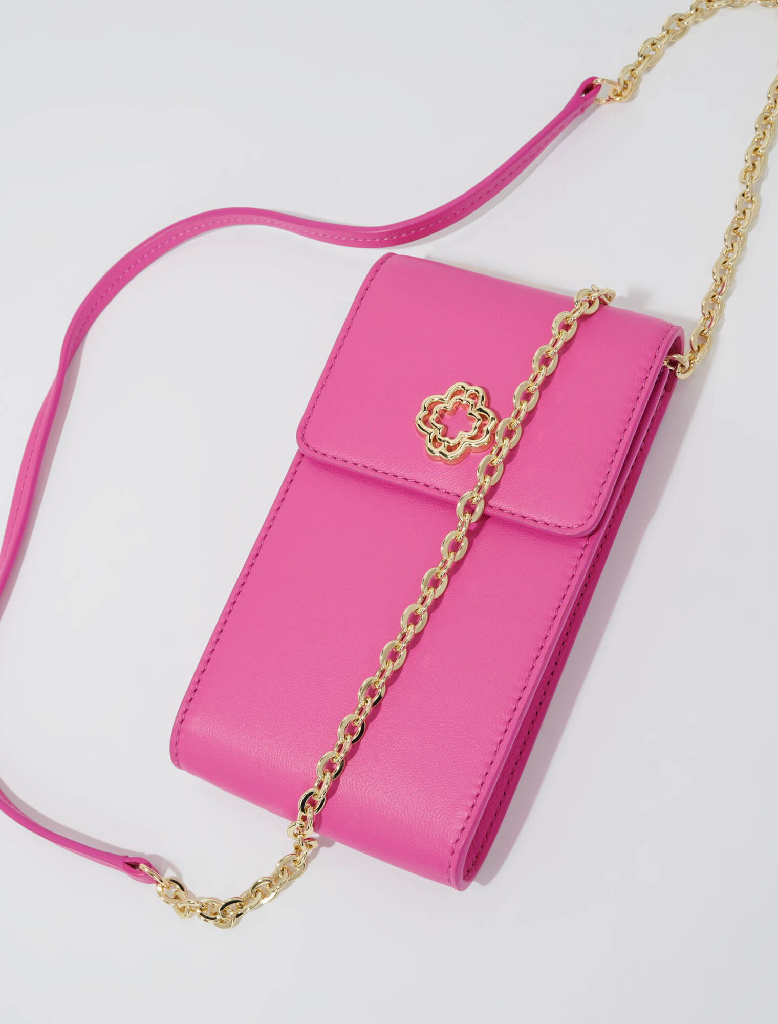 Bolso de cuero para teléfono