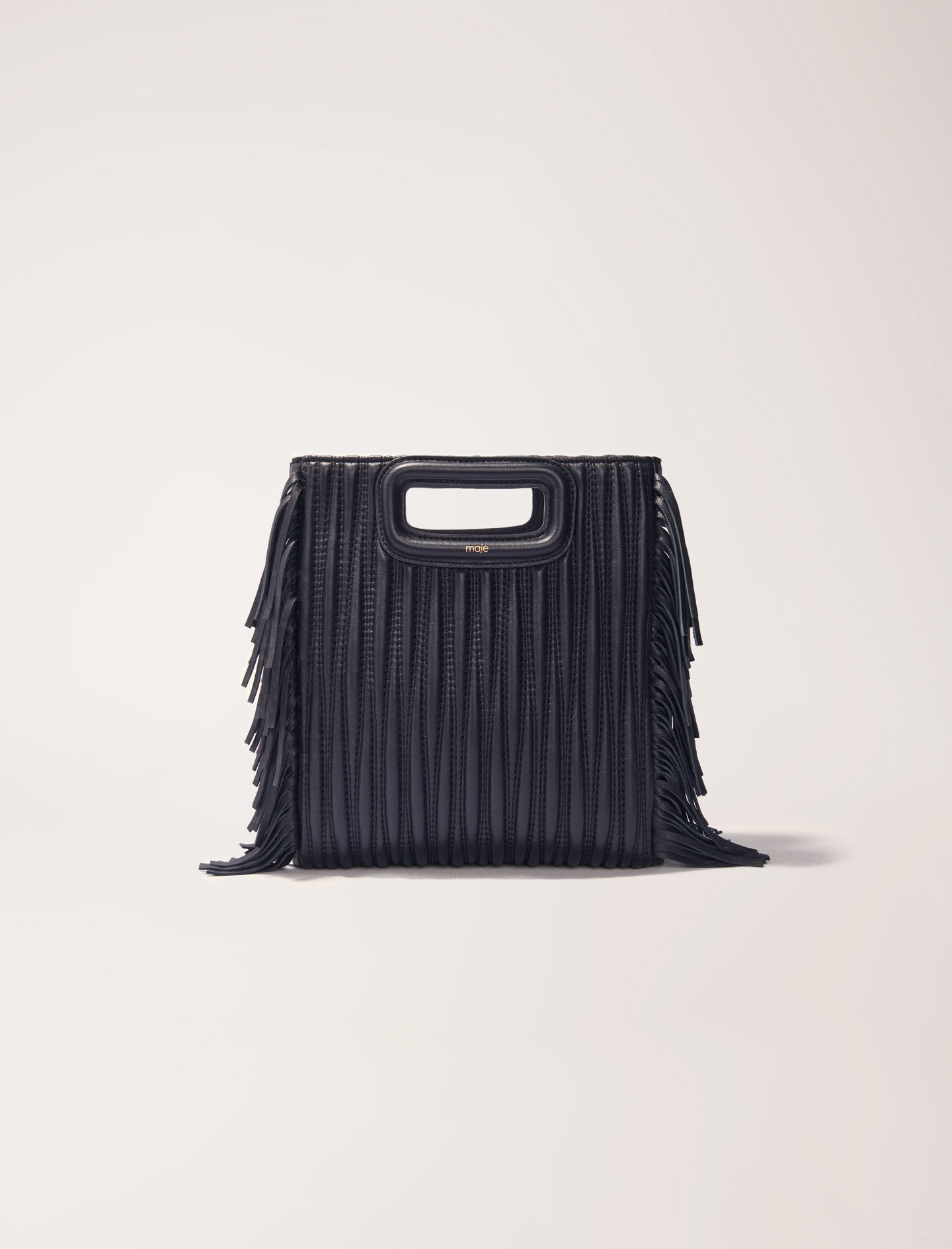 Bolso M de piel acolchado Bolsos M Maje
