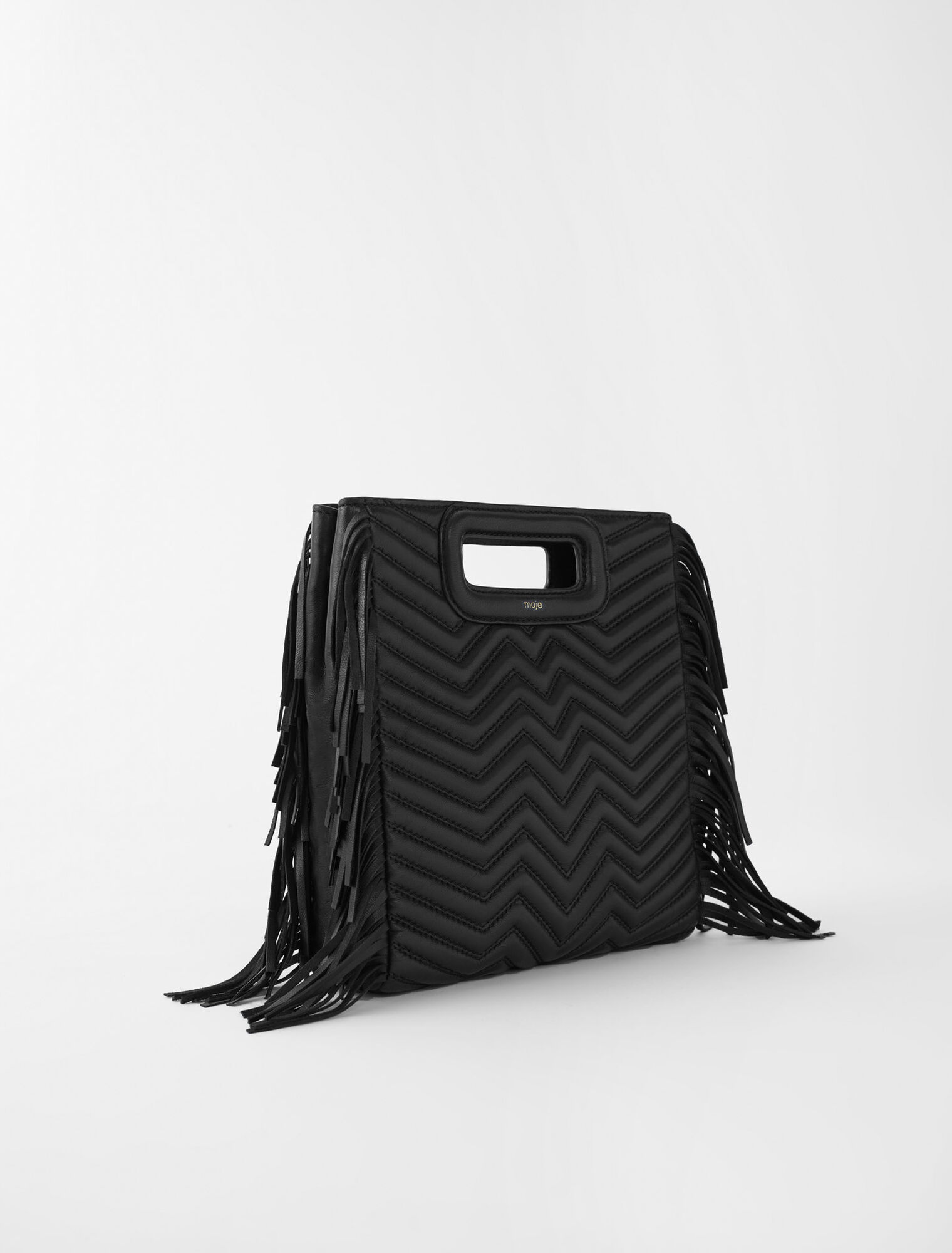 Bolso M Mini de cuero acolchado