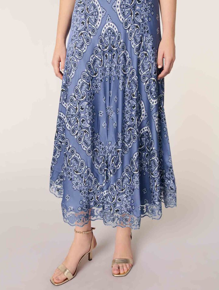 Sandalias de piel metalizada dorada