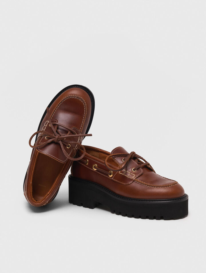 Mocasín náutico suela gruesa