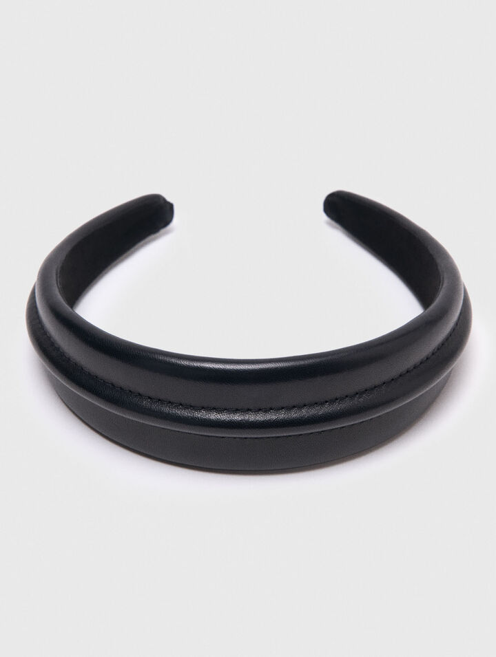 Diadema de cuero