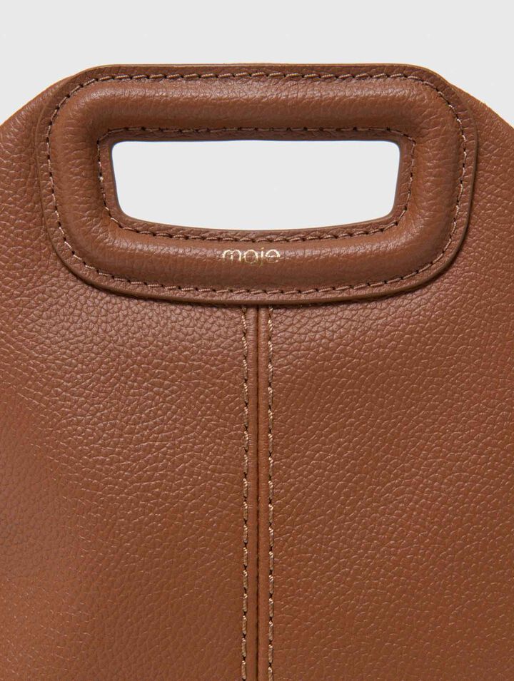 Bolso Miss M de cuero granulado