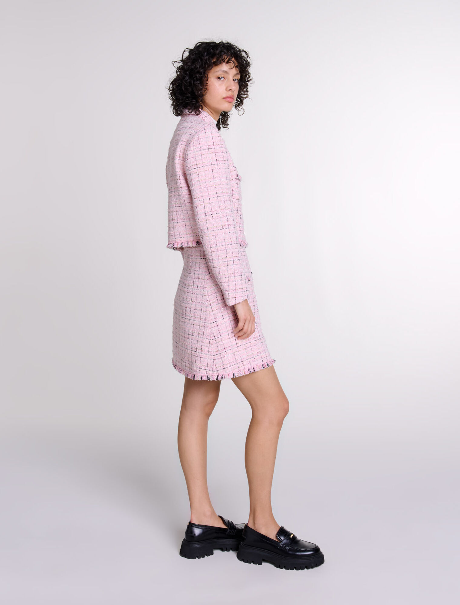 Chaqueta de tweed