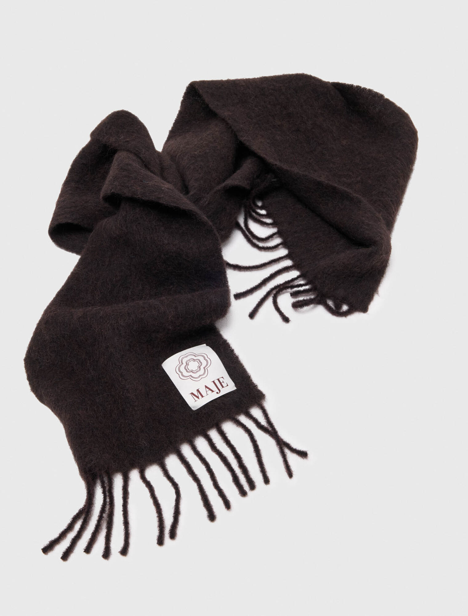 Bufanda de mezcla de alpaca