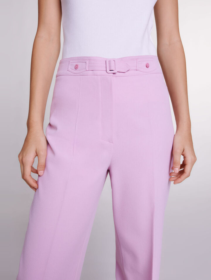 Pantalón de traje ancho