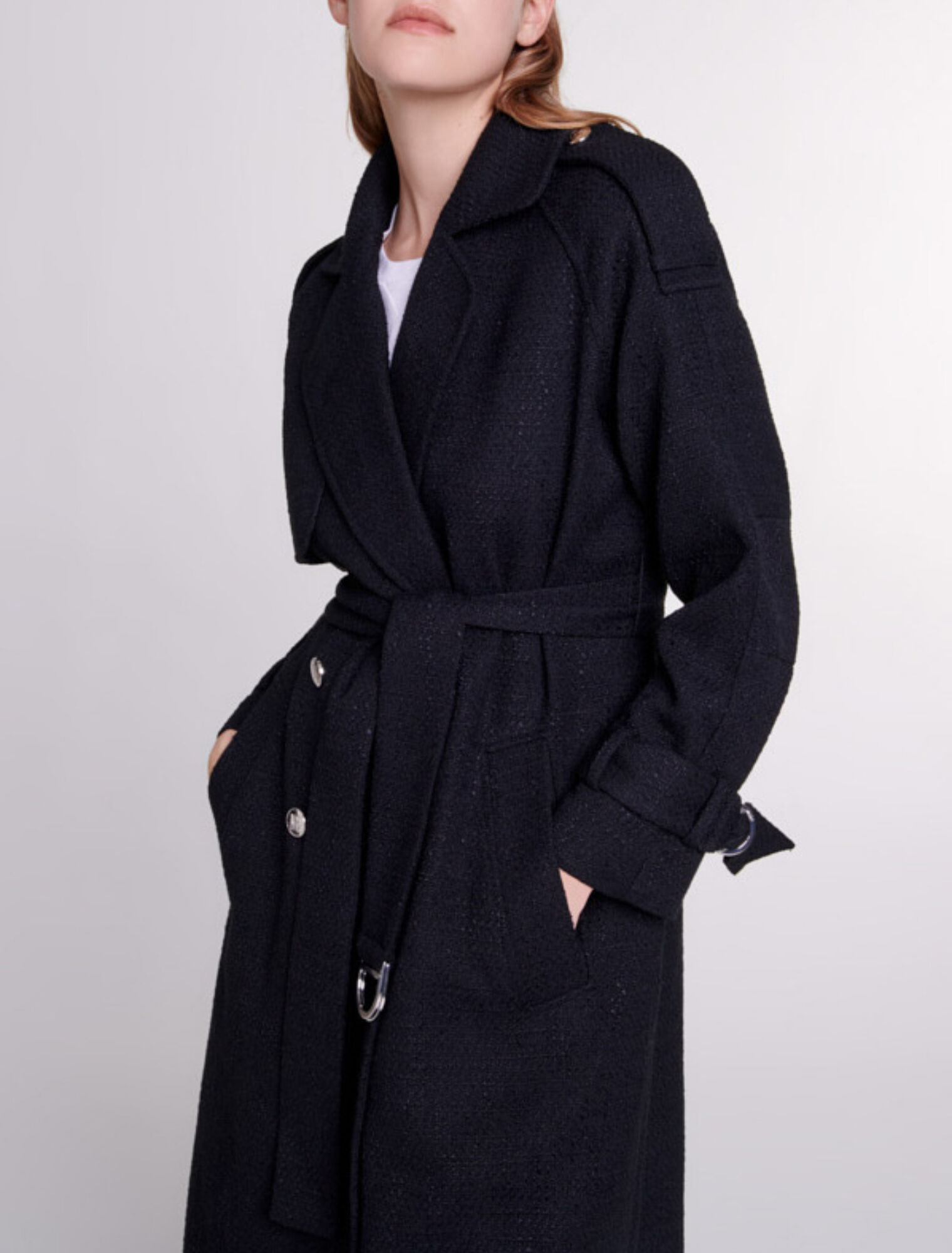 Gabardina de tweed