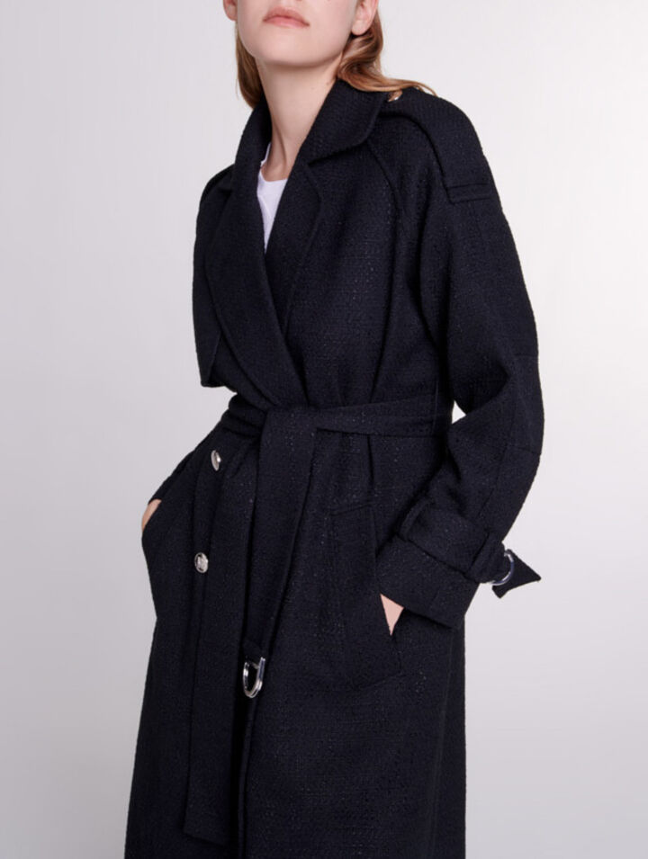 Gabardina de tweed