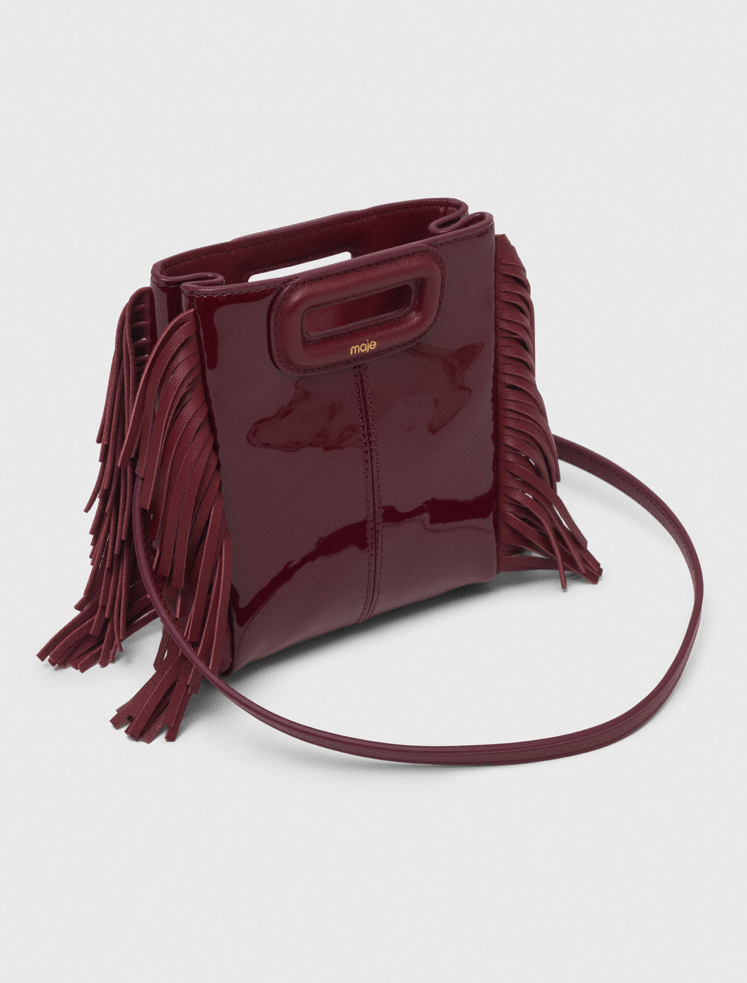 Bolso Miss M de cuero liso