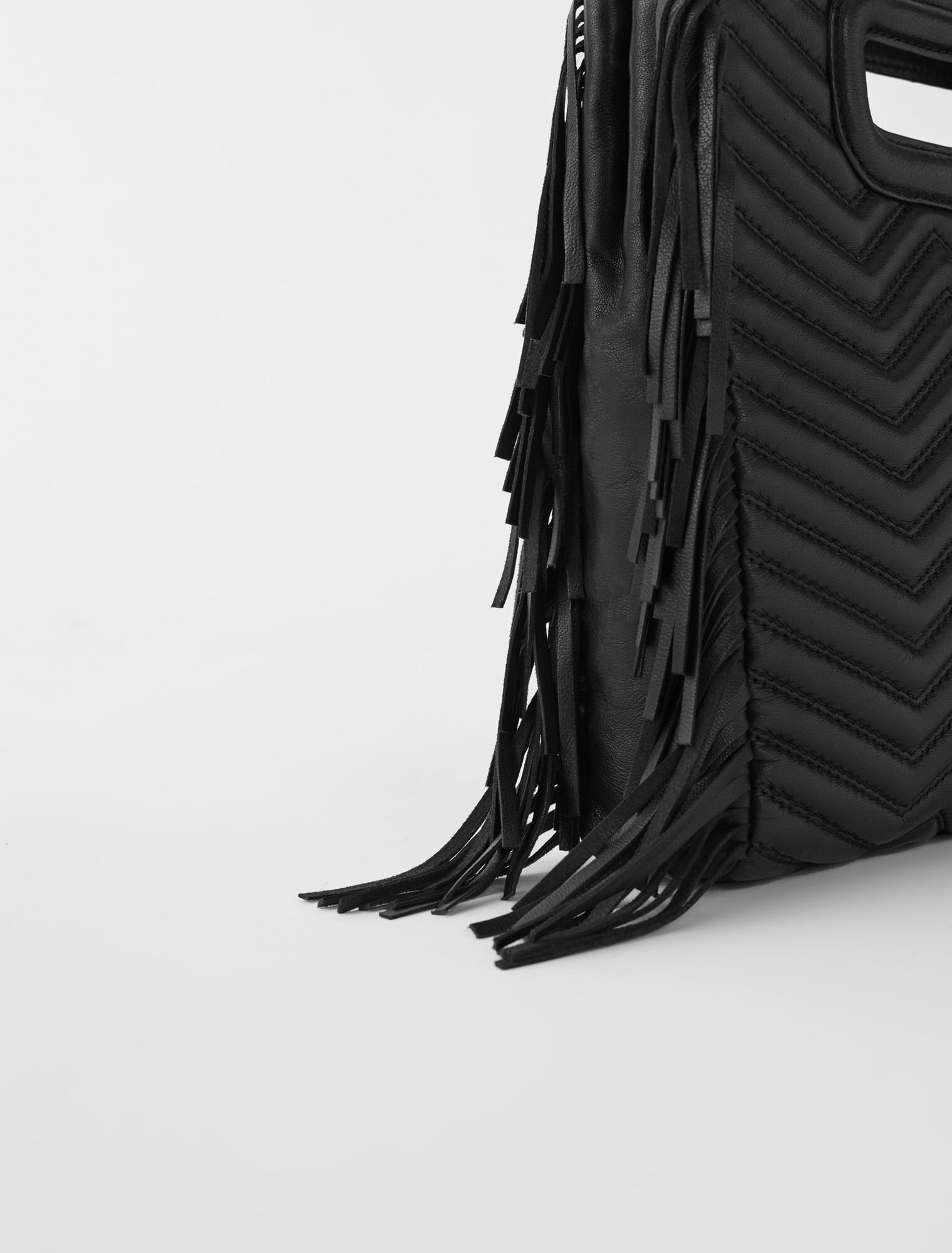 Bolso M Mini de cuero acolchado