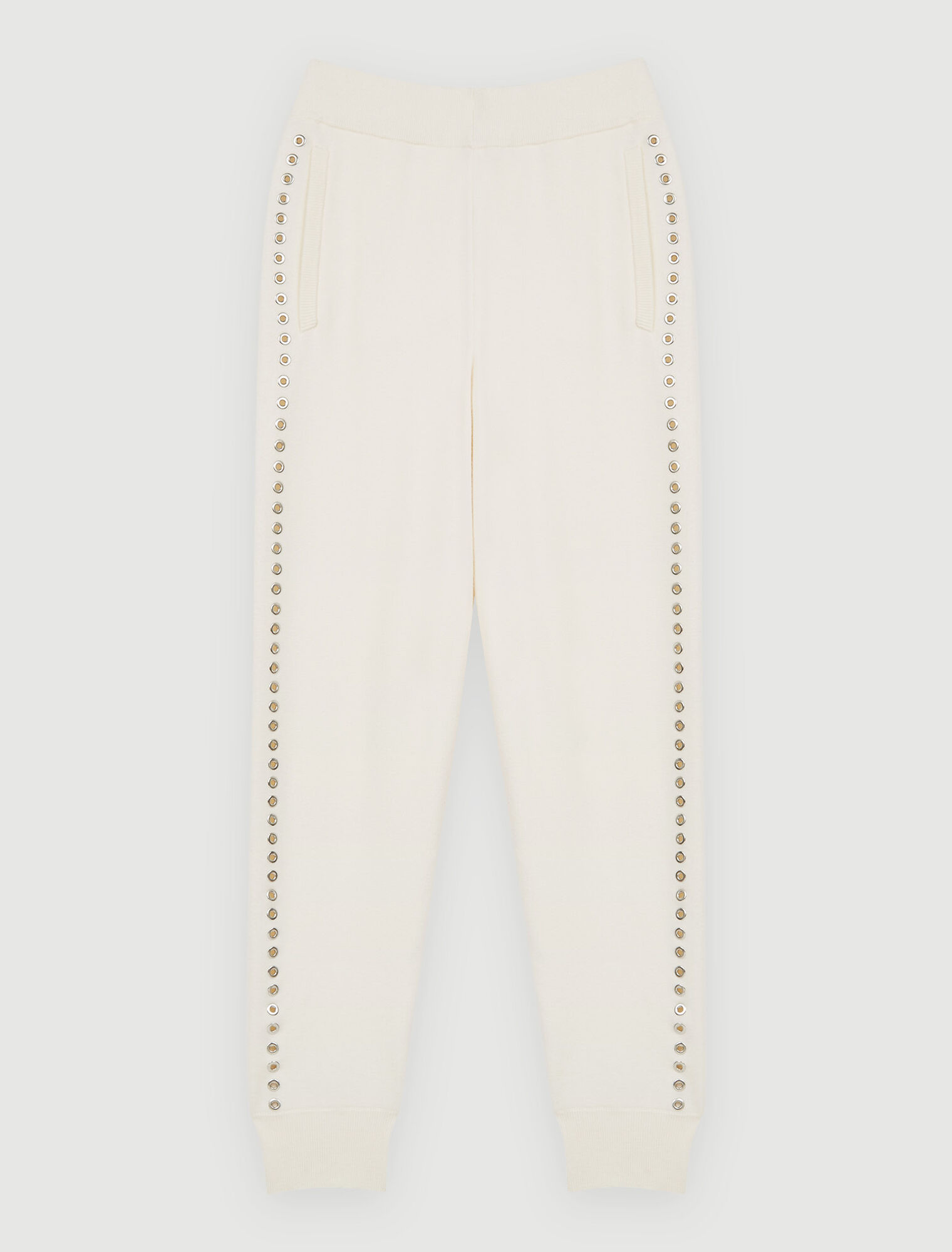 Pantalón de jogging de punto con ojales