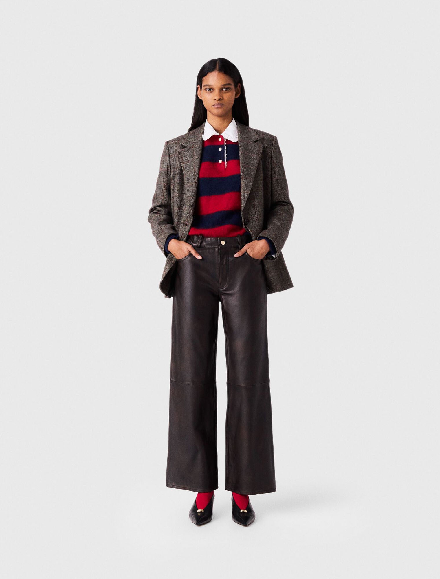 Pantal&oacute;n de cuero