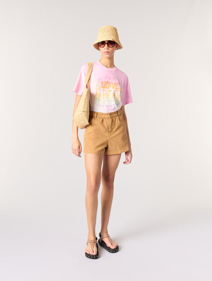 Camiseta estampada