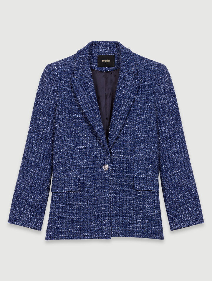 Chaqueta de tweed