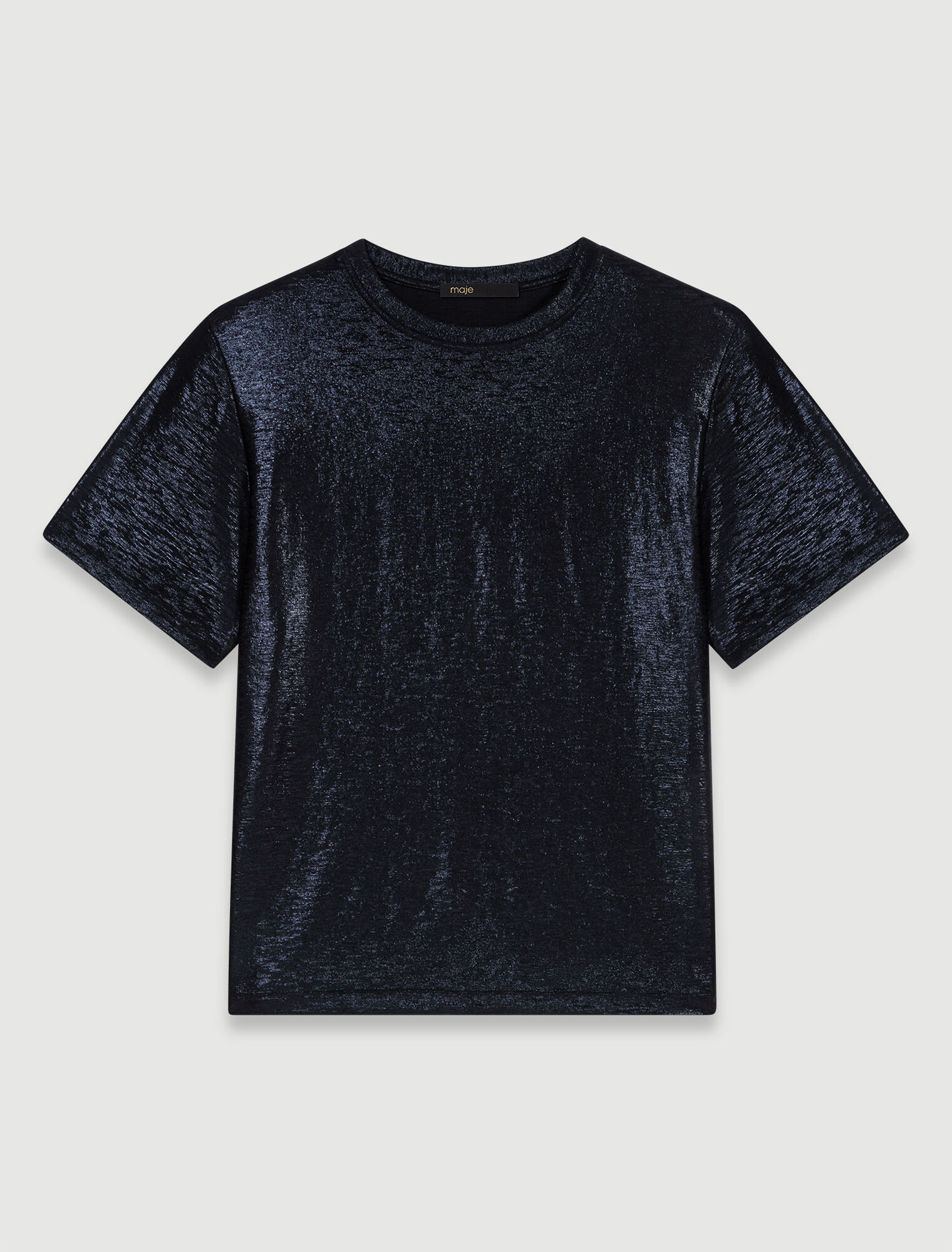 Camiseta de lamé