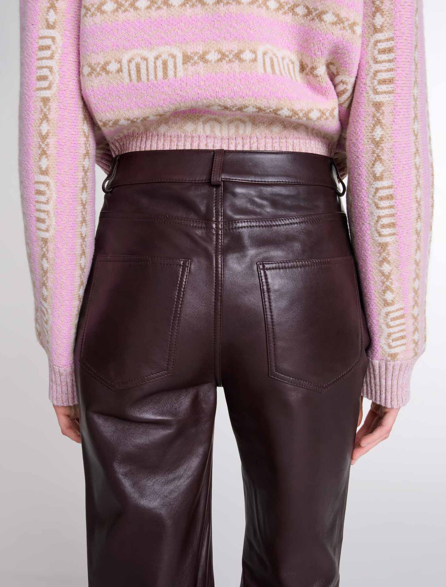 Pantalón de cuero