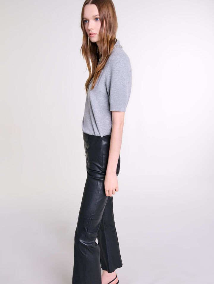 Pantalón de cuero