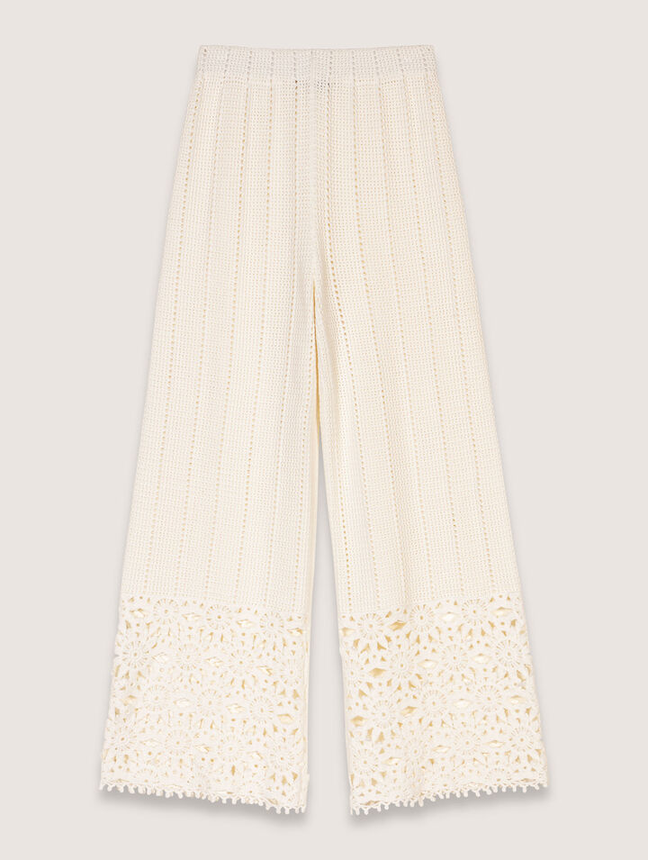 Pantalón de ganchillo