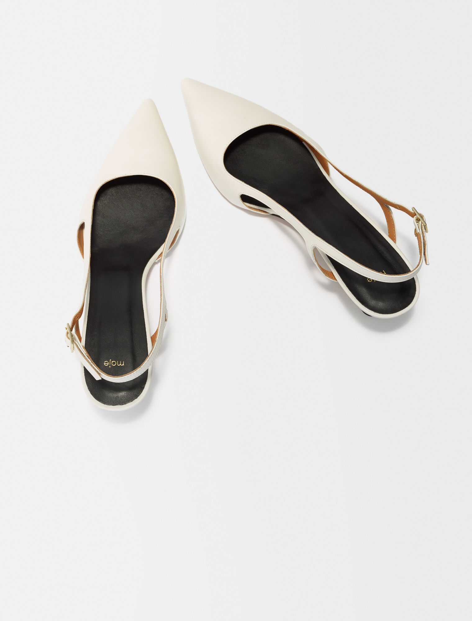 Zapatos tacón punta correas ajustables