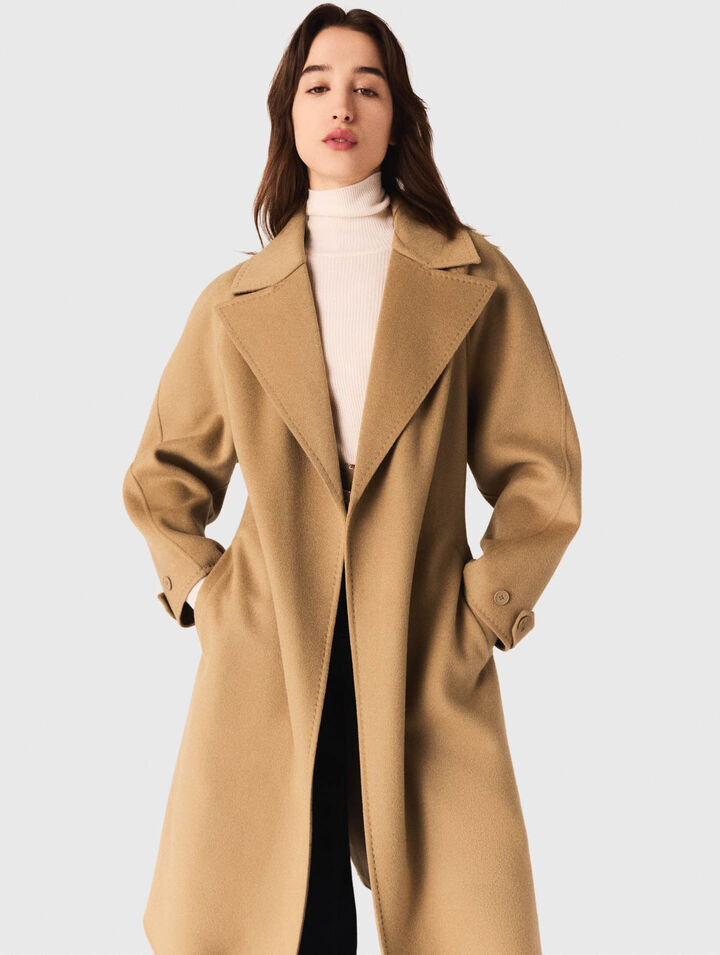 Abrigo largo reversible