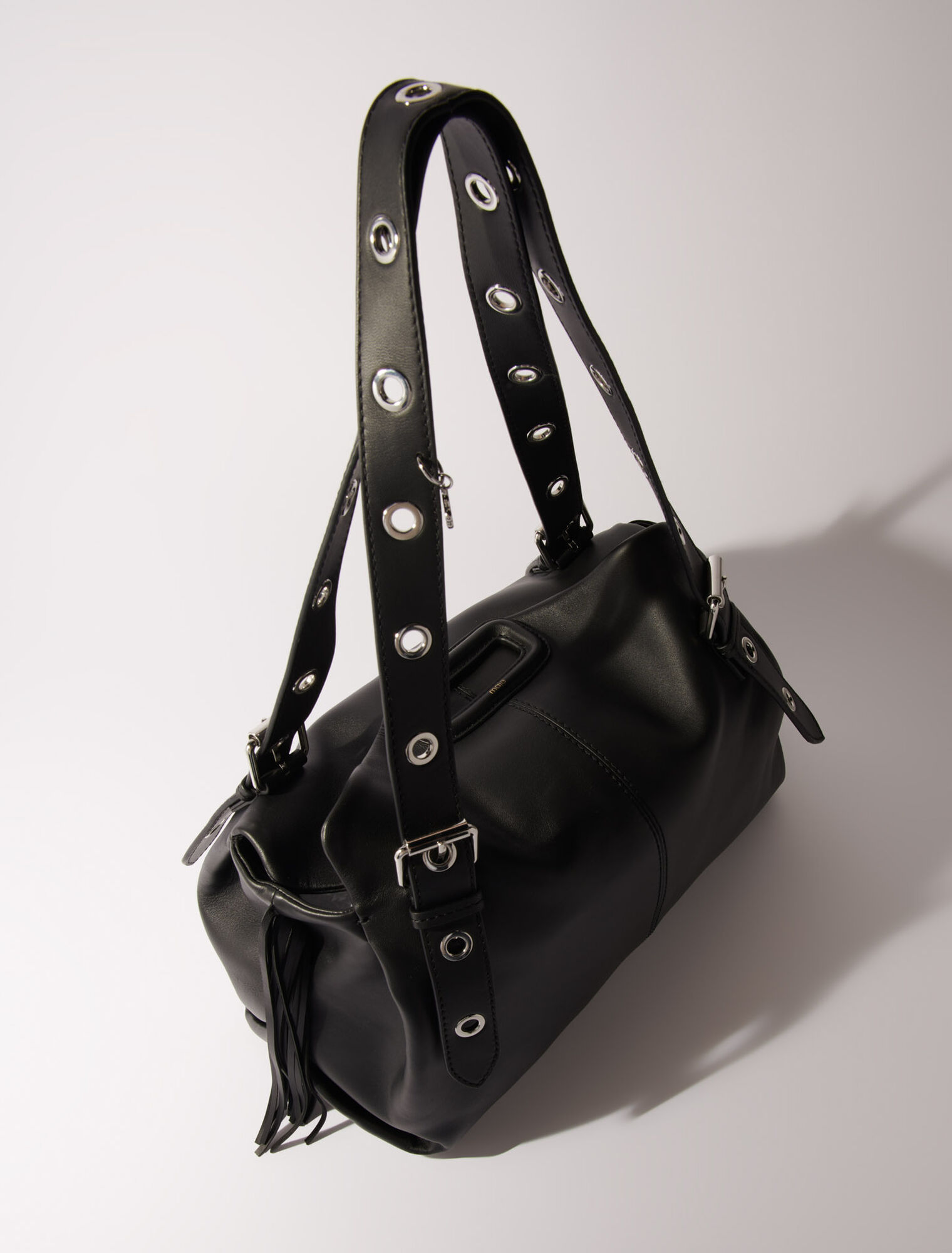 Bolso Miss M XL de cuero liso