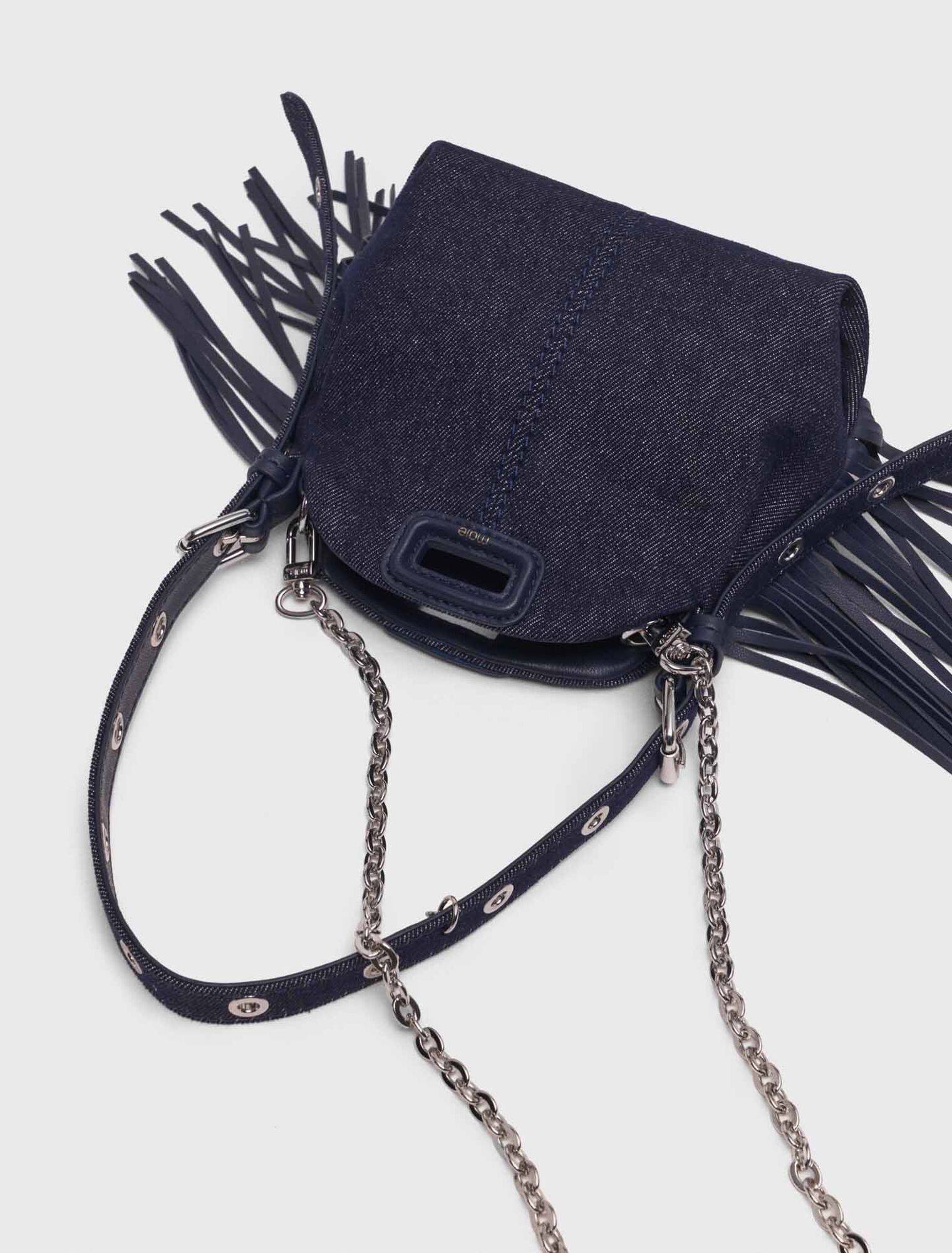 Bolso Miss M micro de denim