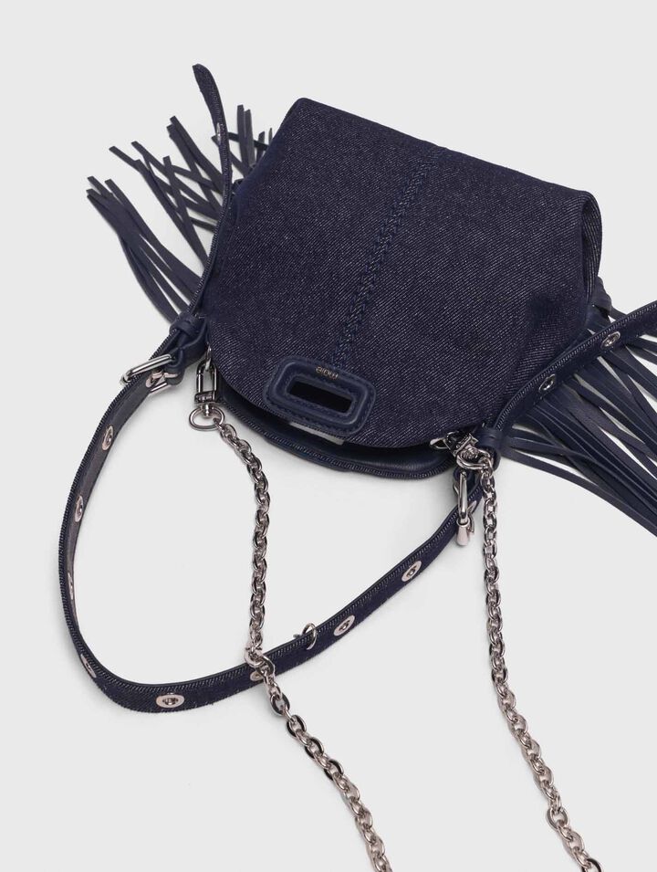 Bolso Miss M micro de denim