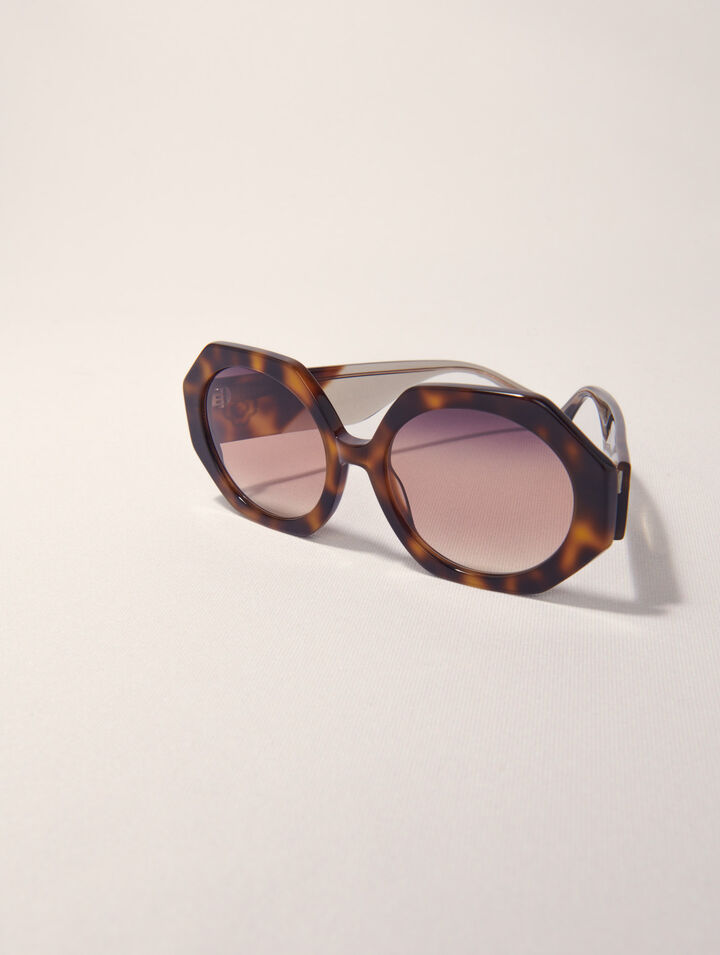 Gafas redondas de acetato