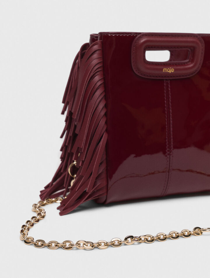Bolso Miss M de cuero liso