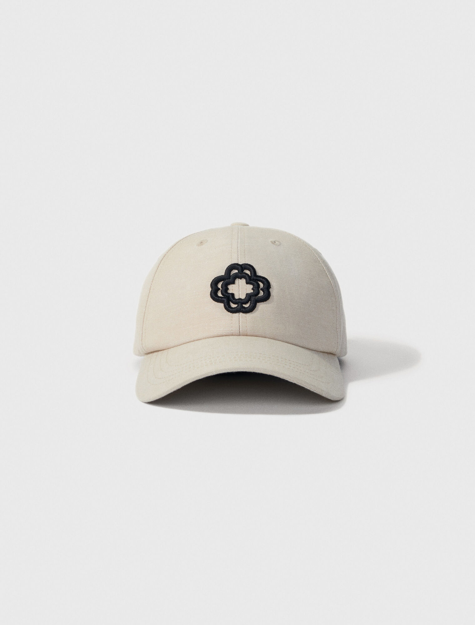 Gorra de lino y algodón