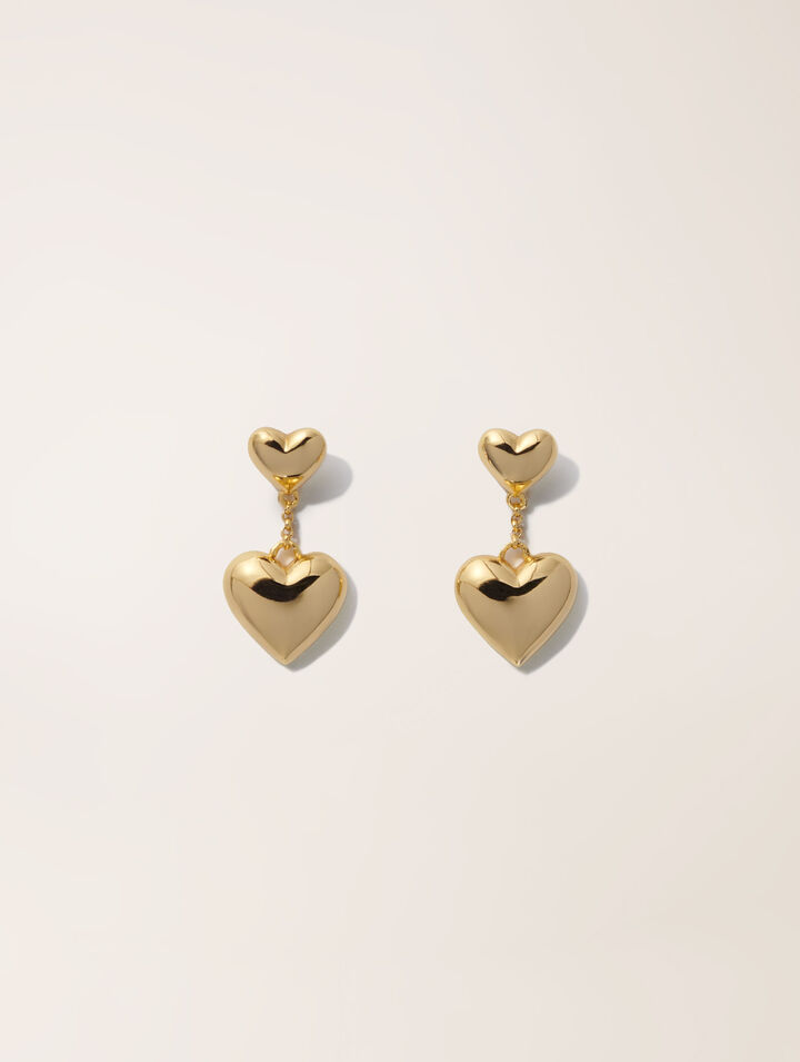 Pendientes de corazón