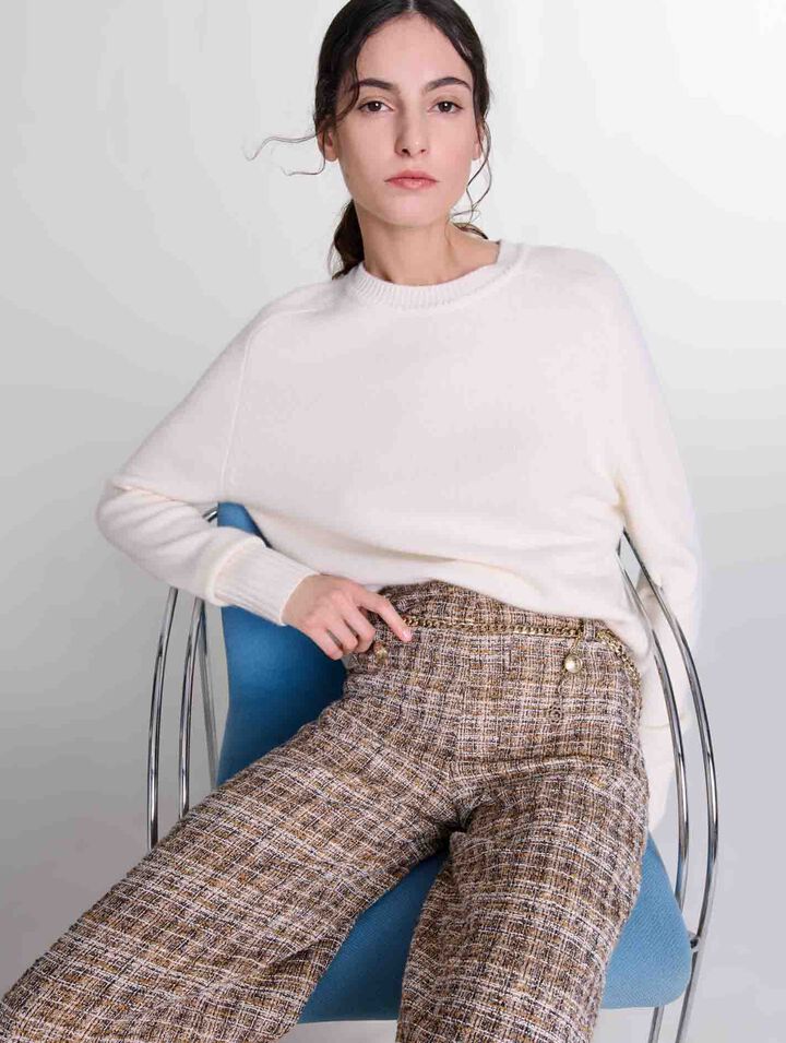 Pantalón de tweed