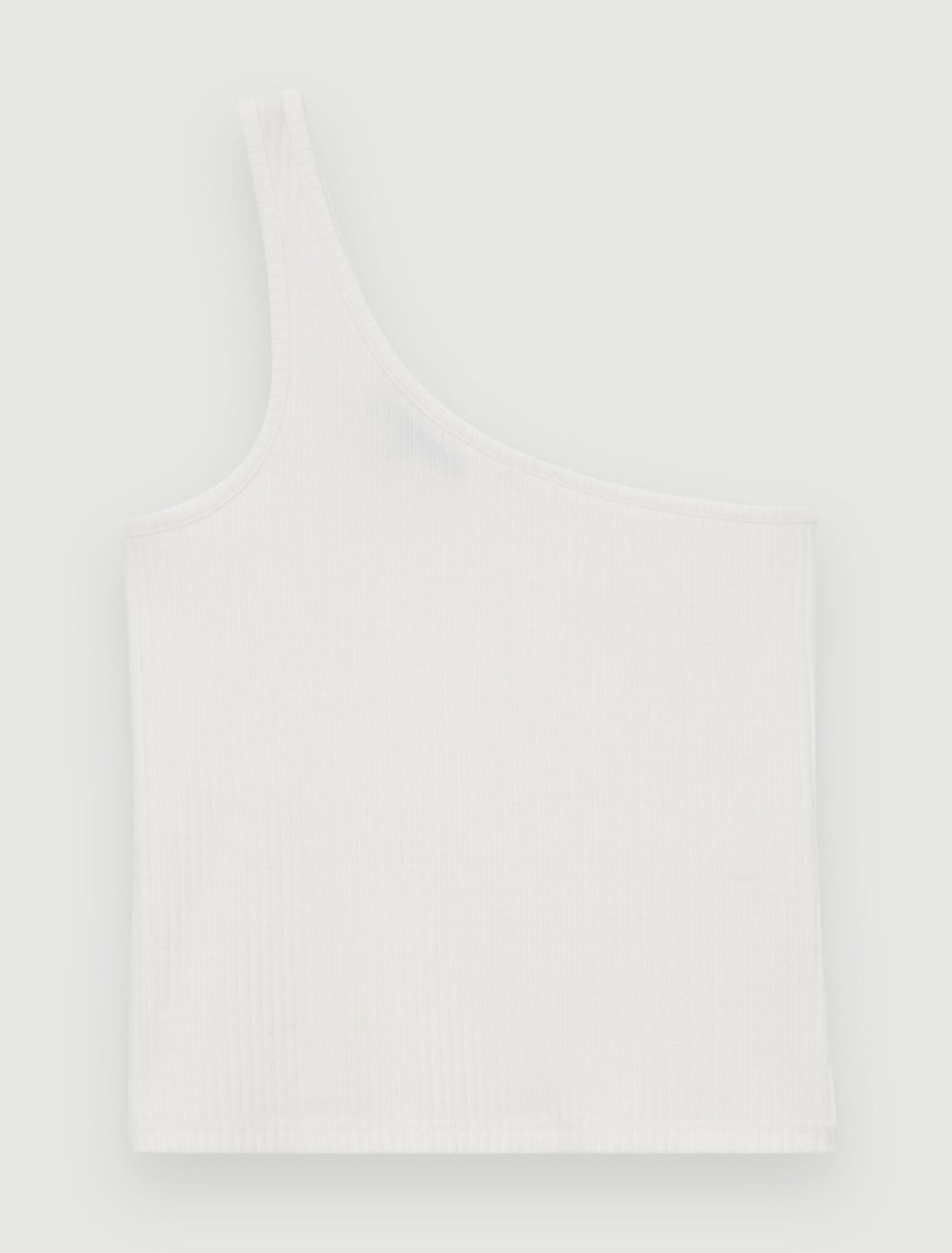 Camiseta elástica con un hombro