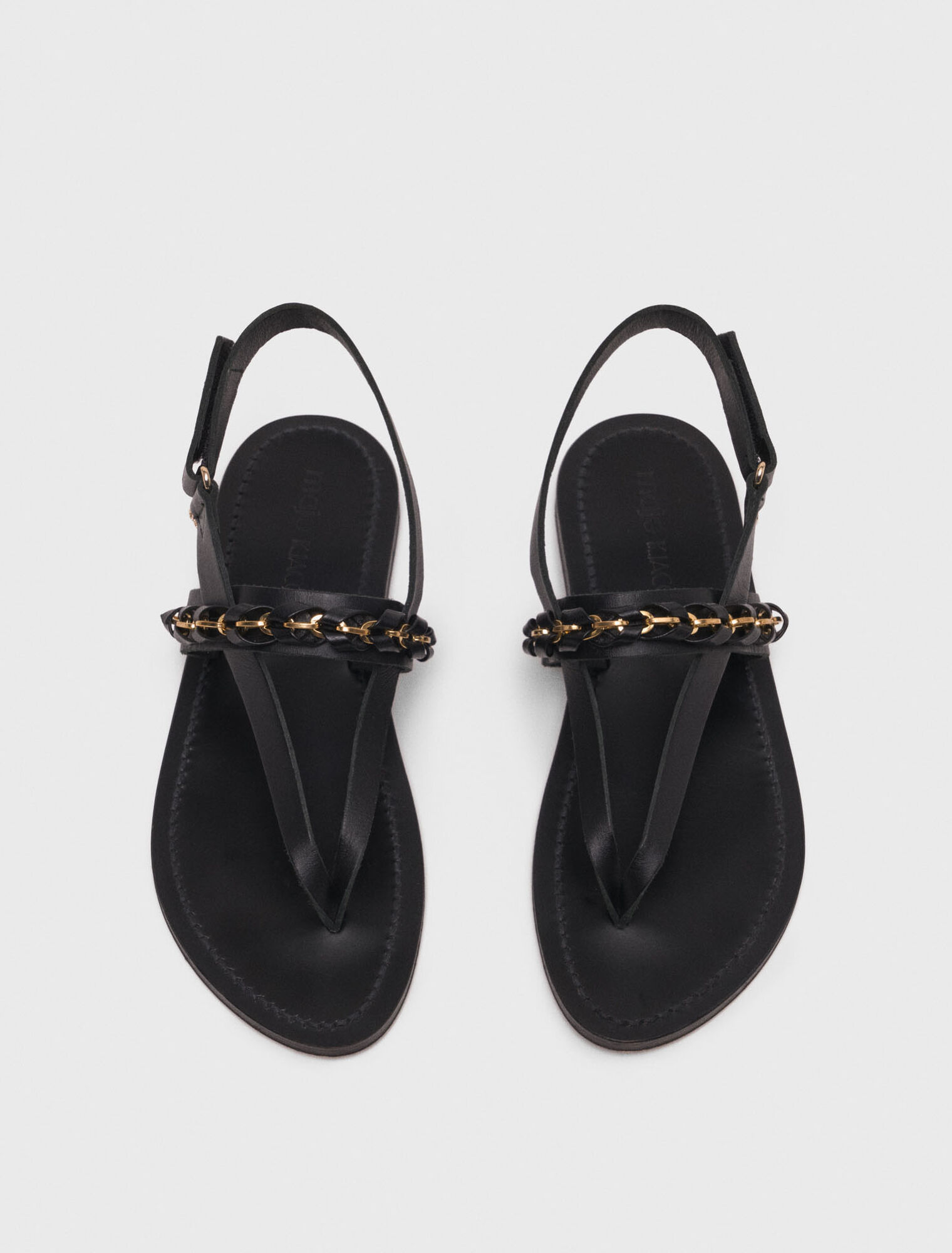 Sandalias planas de piel K.Jacques
