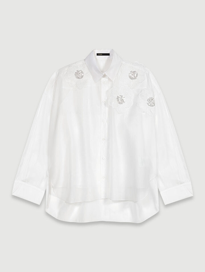 Camisa de organza