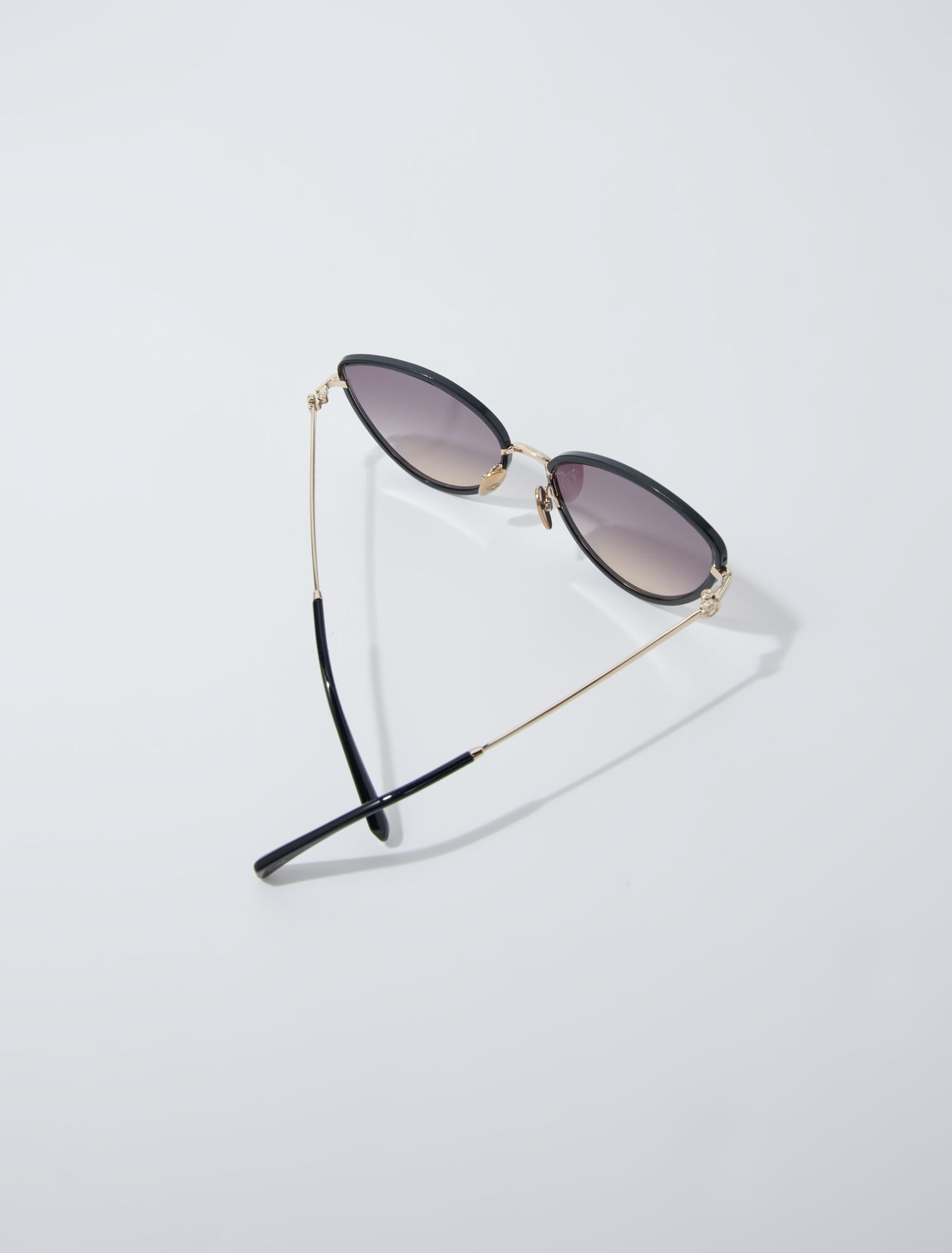 Gafas cat eye de metal