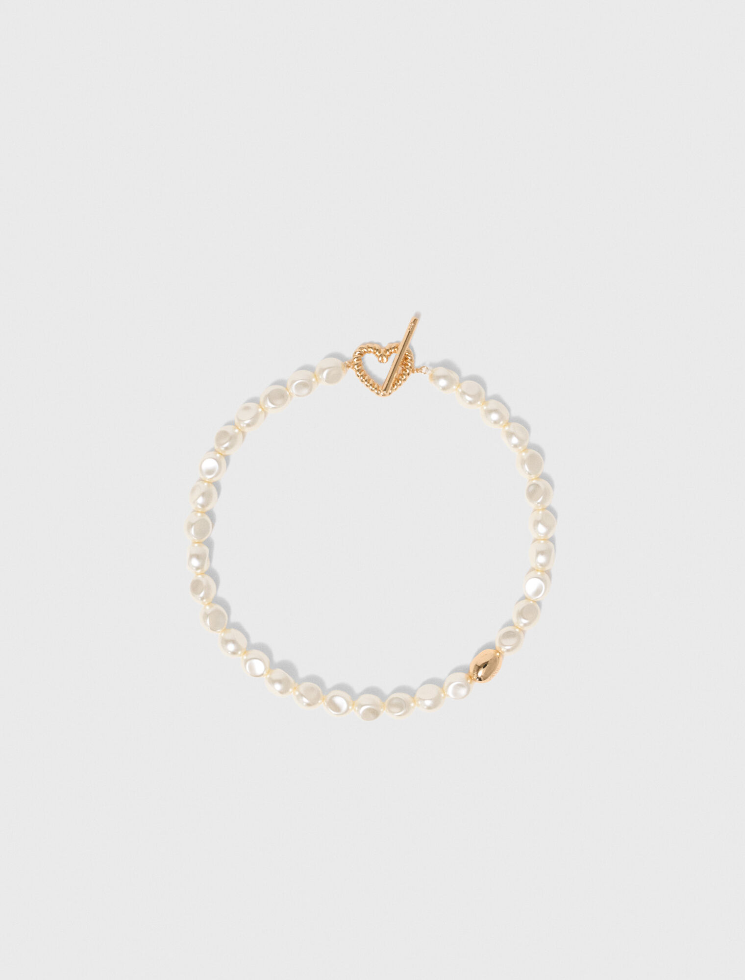 Collar choker de cuentas