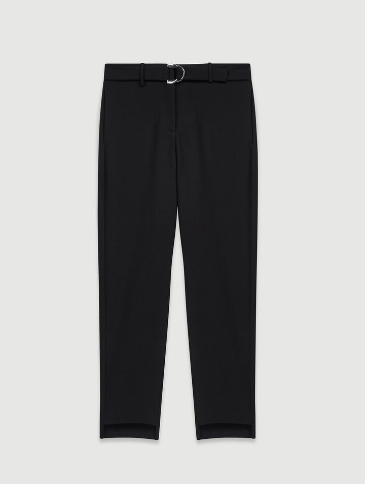 Pantalón traje recto