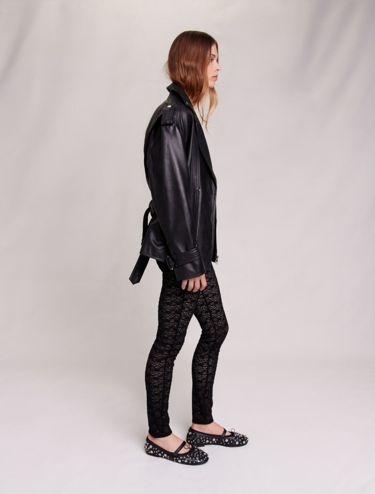 Leggings de encaje