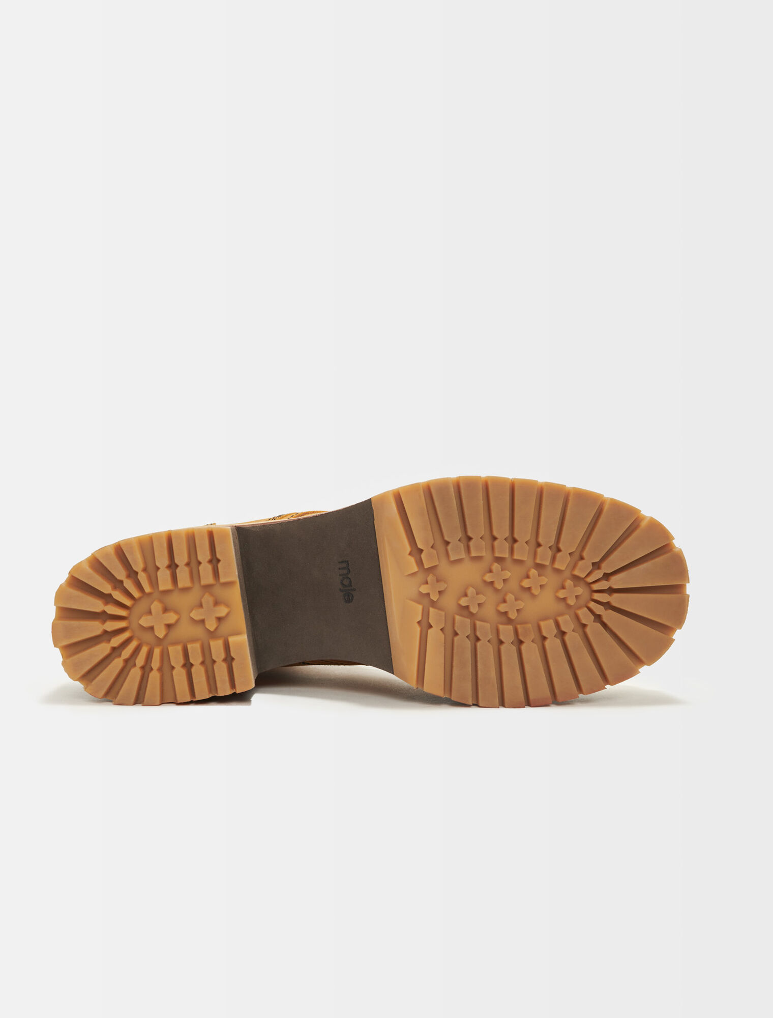 Botas de piel con tacón