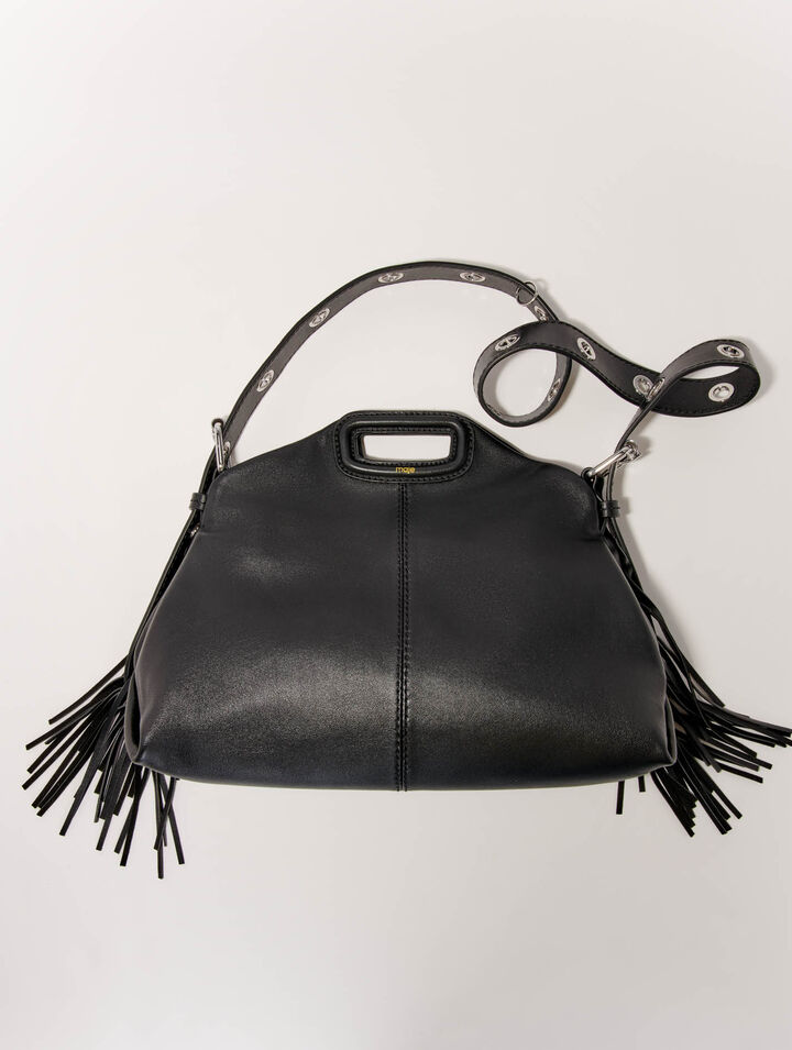 Bolso Miss M de cuero liso