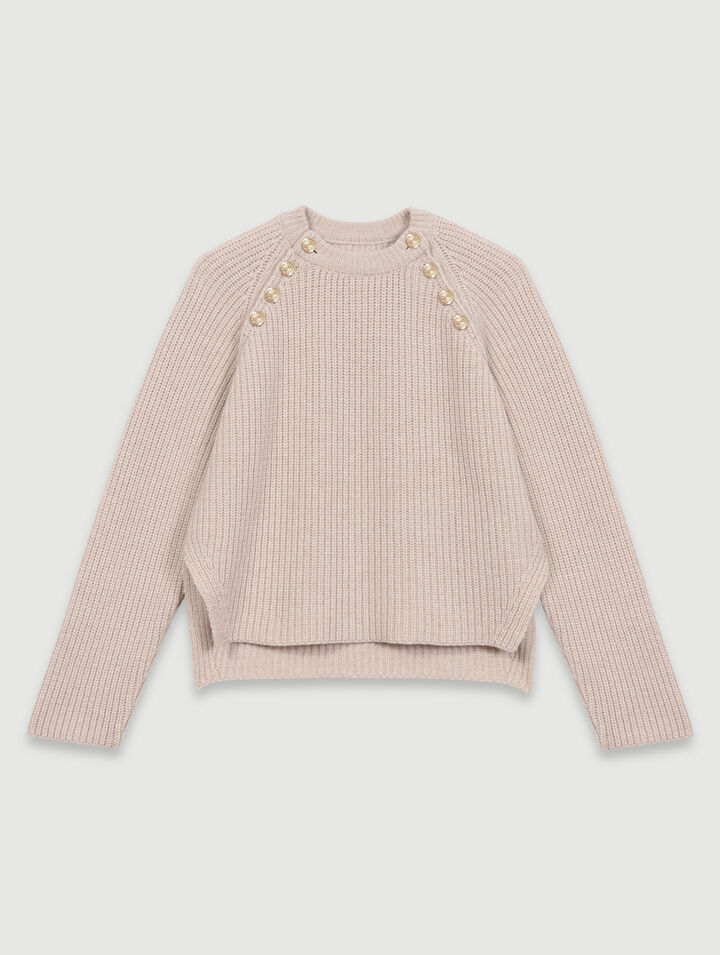Jersey de canalé de lana
