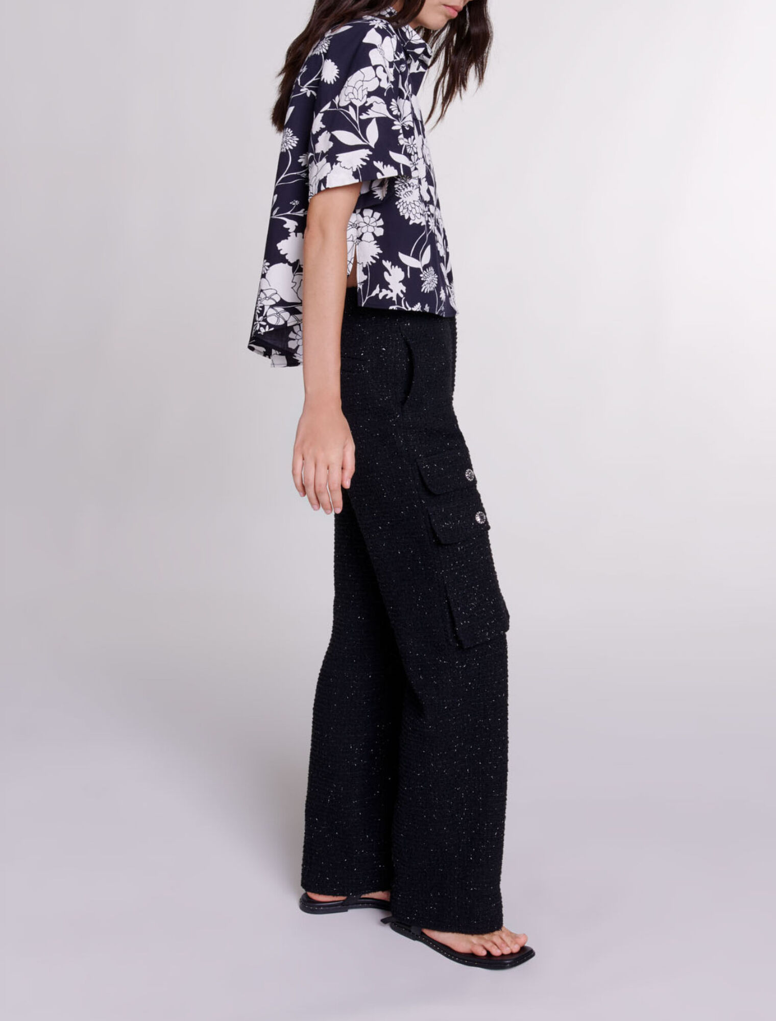 Pantalón de tweed